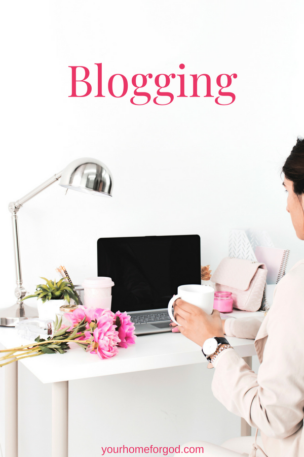 Wendy Gunn, Blogging, Your Home For God, Monetizing Your Blog