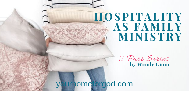 We have to be organized to practice hospitality. God will use this family ministry! Get my Workshop, Busy Mom Organized Life https://www.yourhomeforgod.com/bmol-evergreen