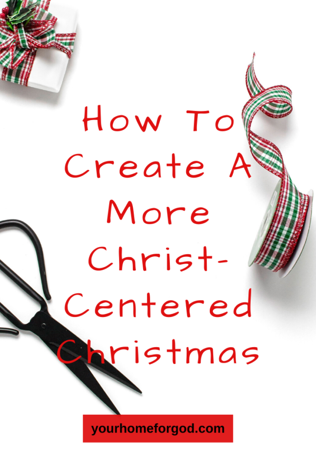 Consistency, prioritizing Christ in Christmas