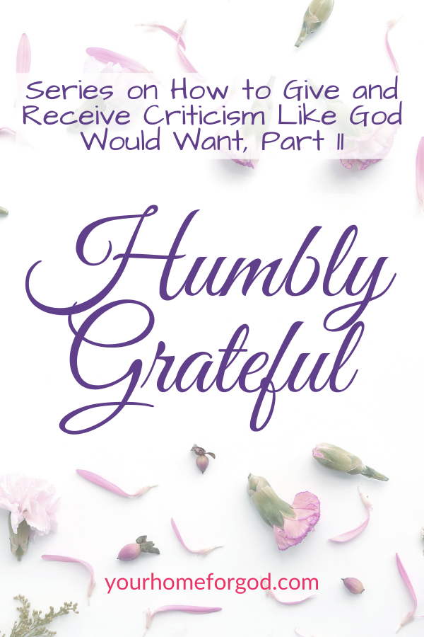 Humbly Grateful | Your Home For God