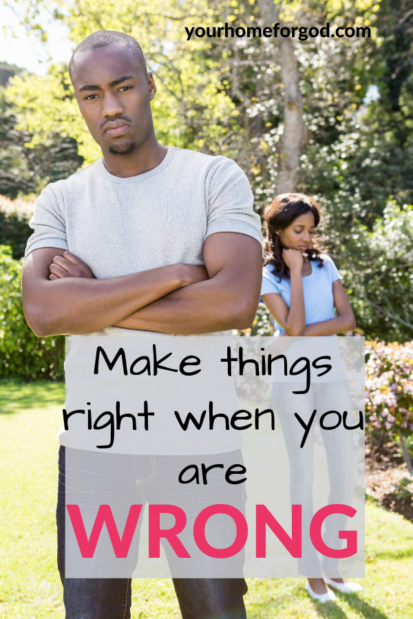 Make Things Right When You Are Wrong Pt 9